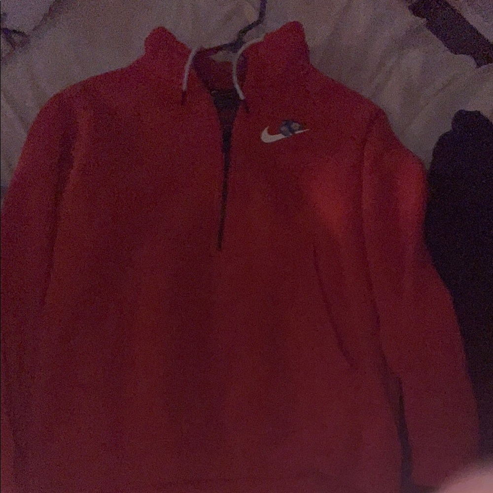 Nike Red Pullover Sweatshirt